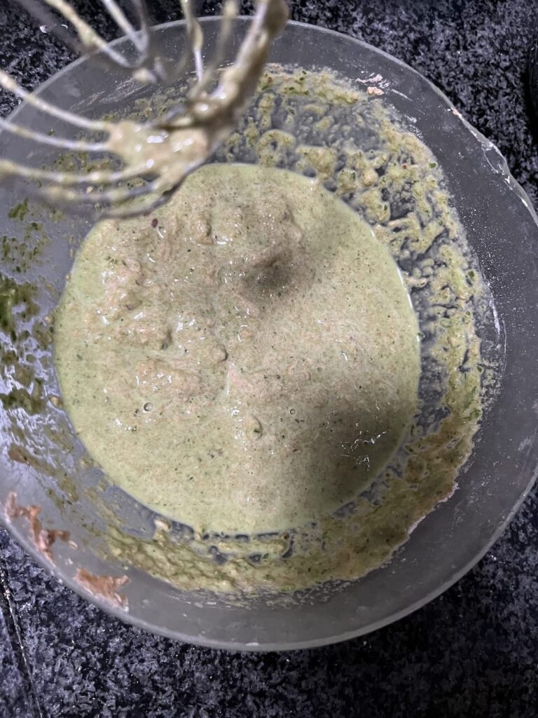 Desem pannenkoek beslag