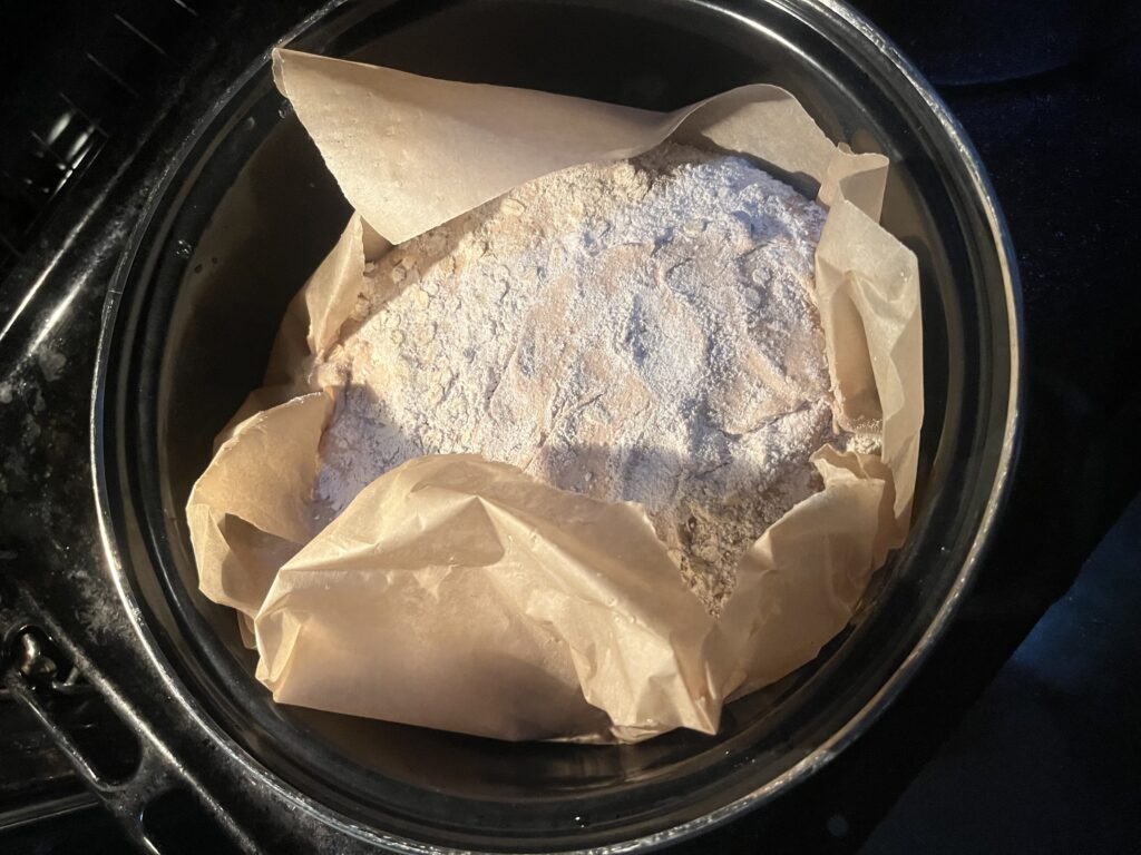 Desembrood volkoren spelt voor het bakken